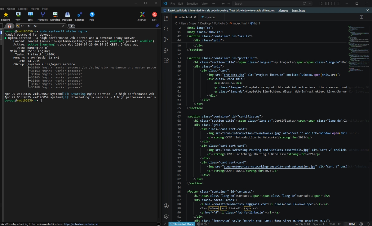 Project ibdev.de